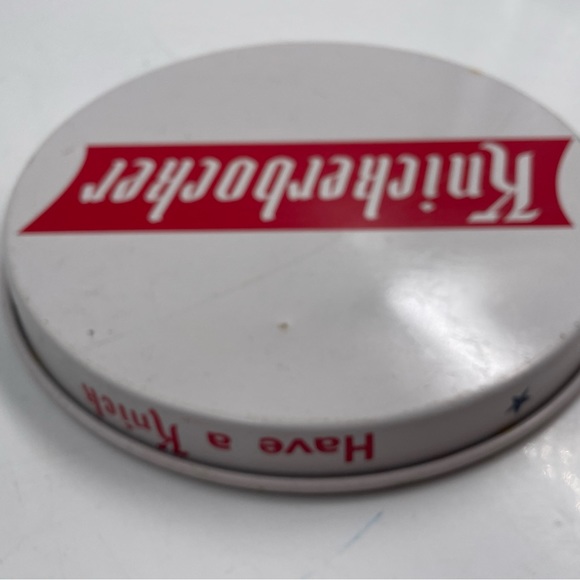 Ruppert Knickerbocker Choice Lager Beer Round Serving Tray Metal 12” Vintage - Picture 2 of 4